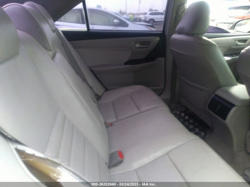 2015 TOYOTA CAMRY XLE/SE/LE/XSE - 4T4BF1FK5FR476432