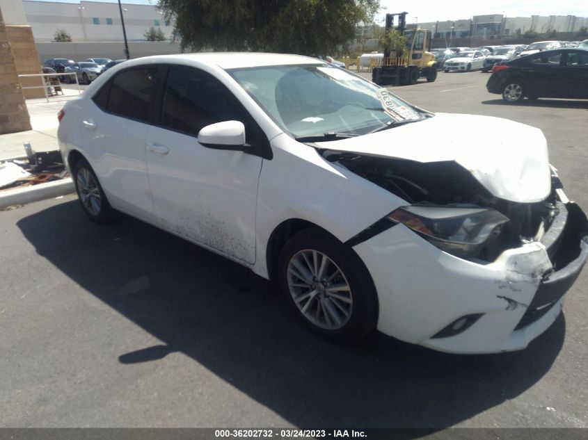 2014 TOYOTA COROLLA LE PLUS - 5YFBURHE6EP082251