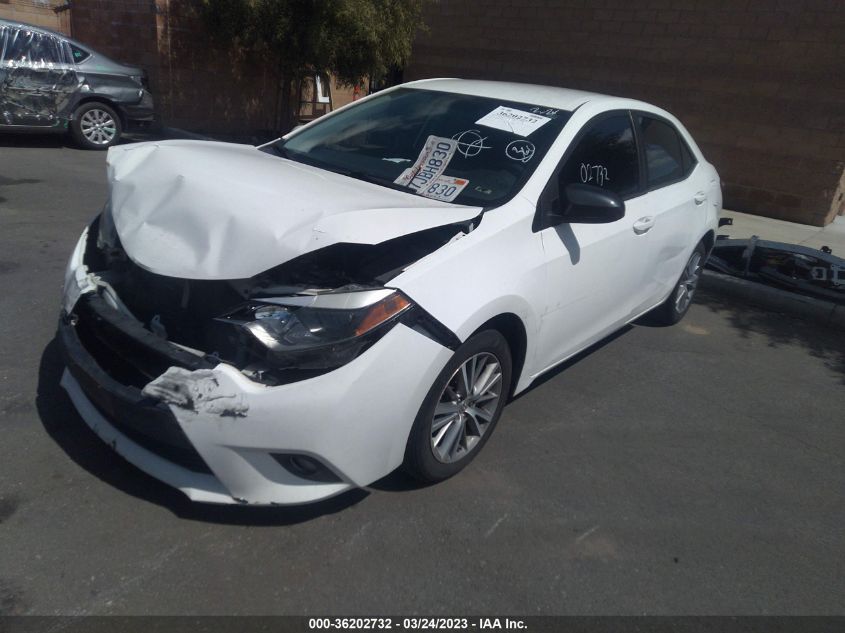 2014 TOYOTA COROLLA LE PLUS - 5YFBURHE6EP082251