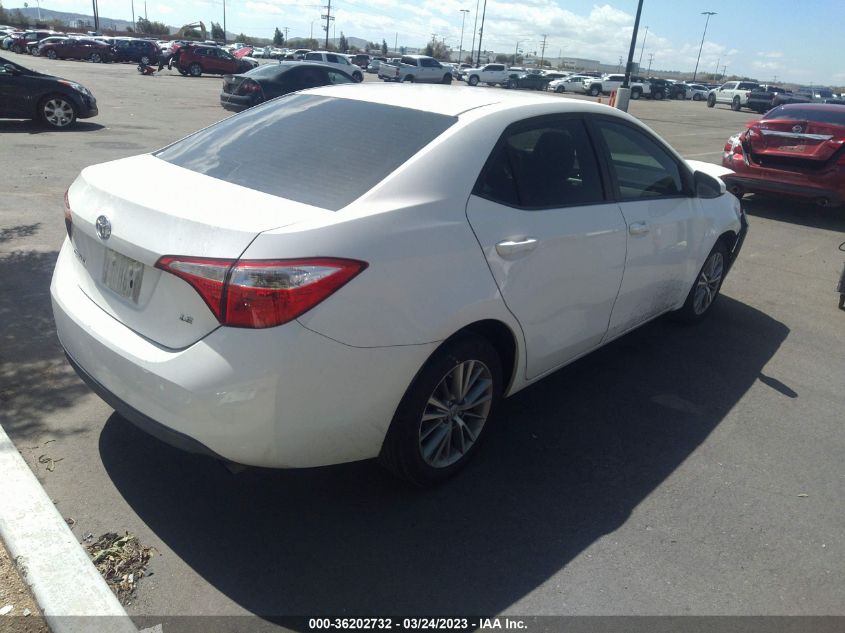 2014 TOYOTA COROLLA LE PLUS - 5YFBURHE6EP082251