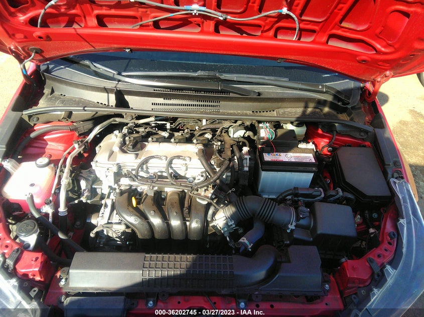 VIN JTDEPMAE4MJ182076 2021 TOYOTA COROLLA LE