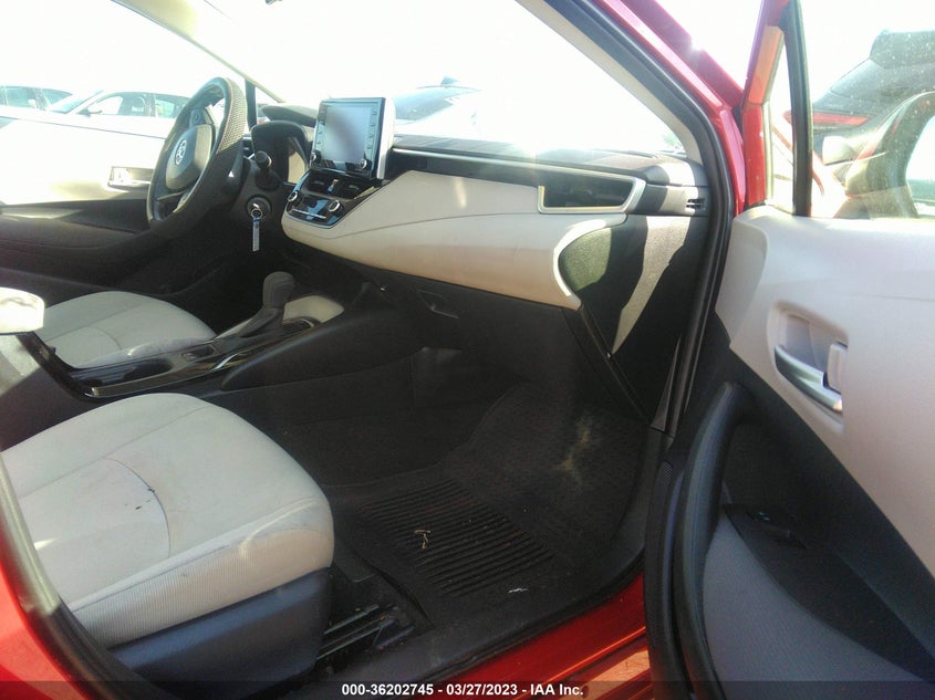 VIN JTDEPMAE4MJ182076 2021 TOYOTA COROLLA LE