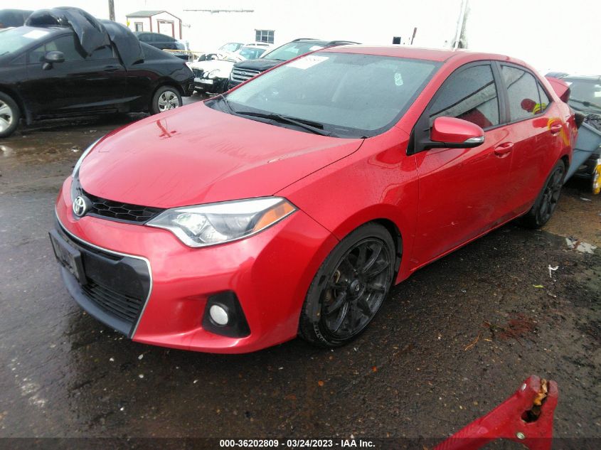 2016 TOYOTA COROLLA L/LE/S/S PLUS/LE PLUS - 2T1BURHE5GC560176