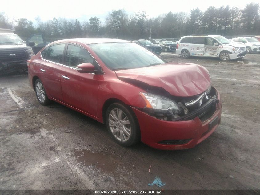 2013 NISSAN SENTRA SL - 3N1AB7AP1DL648848