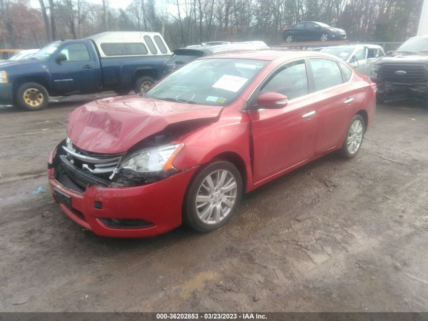 2013 NISSAN SENTRA SL - 3N1AB7AP1DL648848