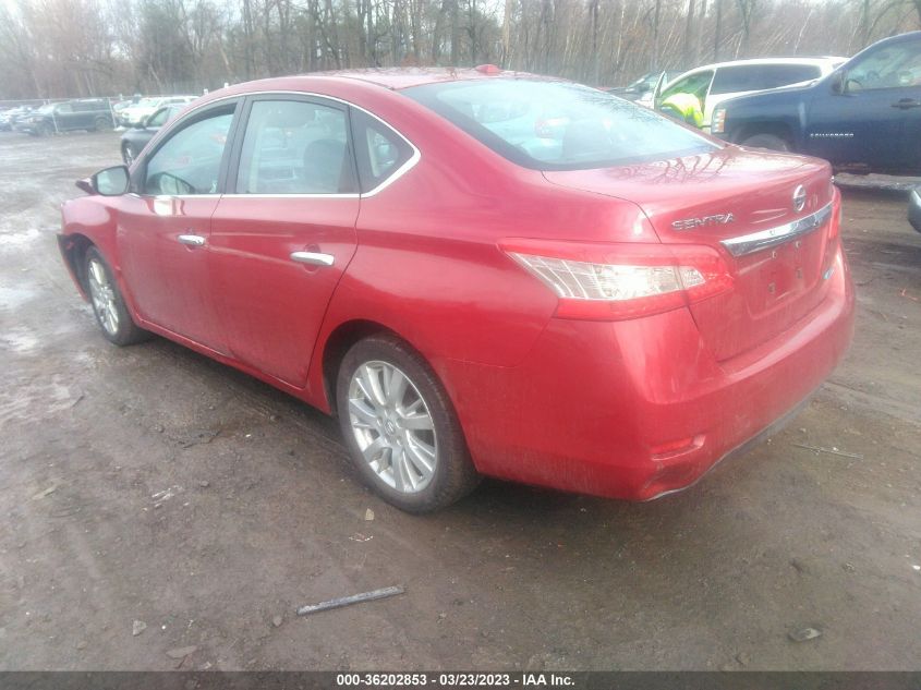 2013 NISSAN SENTRA SL - 3N1AB7AP1DL648848