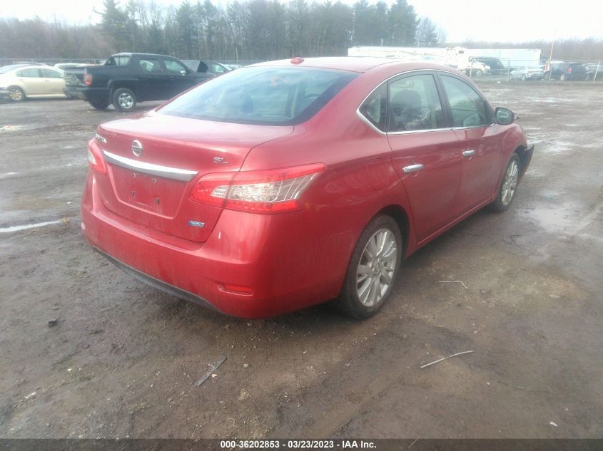 2013 NISSAN SENTRA SL - 3N1AB7AP1DL648848