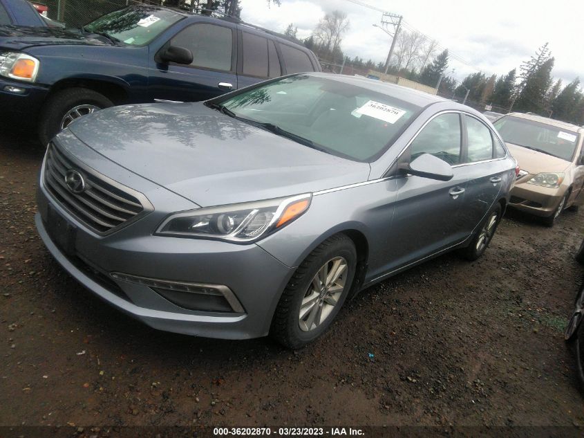 2015 HYUNDAI SONATA 2.4L SE - 5NPE24AF6FH170692