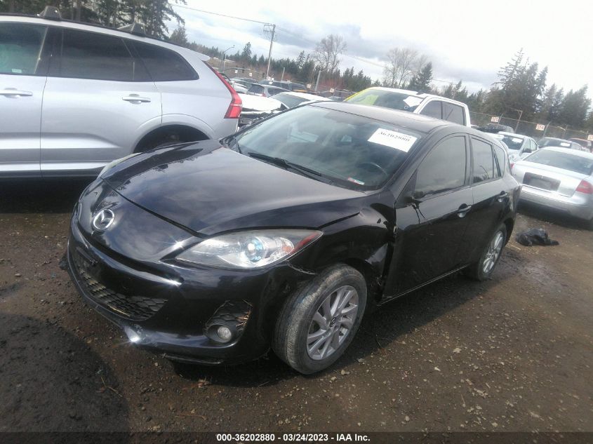 2013 MAZDA MAZDA3 I GRAND TOURING - JM1BL1MP4D1830364