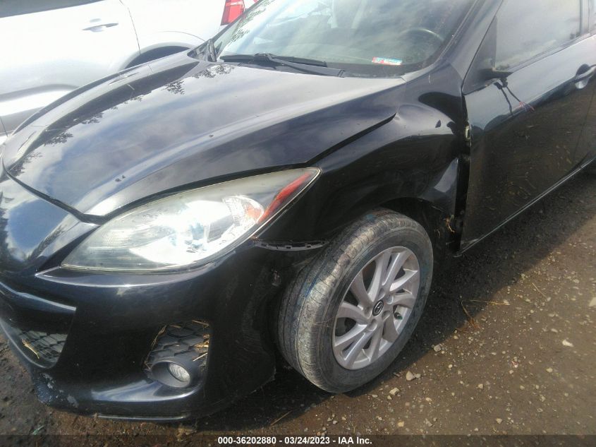 2013 MAZDA MAZDA3 I GRAND TOURING - JM1BL1MP4D1830364