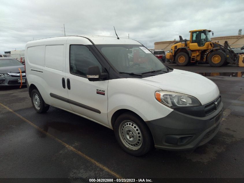 2015 RAM PROMASTER CITY CARGO VAN TRADESMAN - ZFBERFAT6F6974419