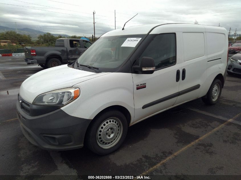 2015 RAM PROMASTER CITY CARGO VAN TRADESMAN ZFBERFAT6F6974419