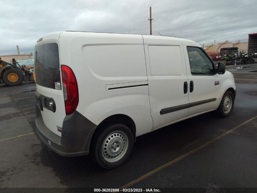 2015 RAM PROMASTER CITY CARGO VAN TRADESMAN ZFBERFAT6F6974419