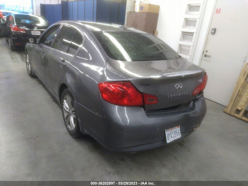 2013 INFINITI G37 SEDAN JOURNEY - JN1CV6AP8DM718376