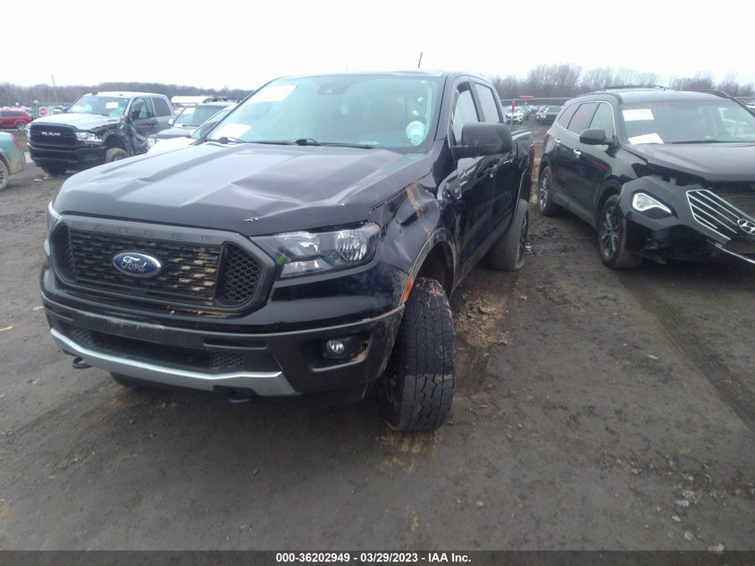 VIN 1FTER4FH2LLA14615 2020 FORD RANGER XL/XLT/LARIAT