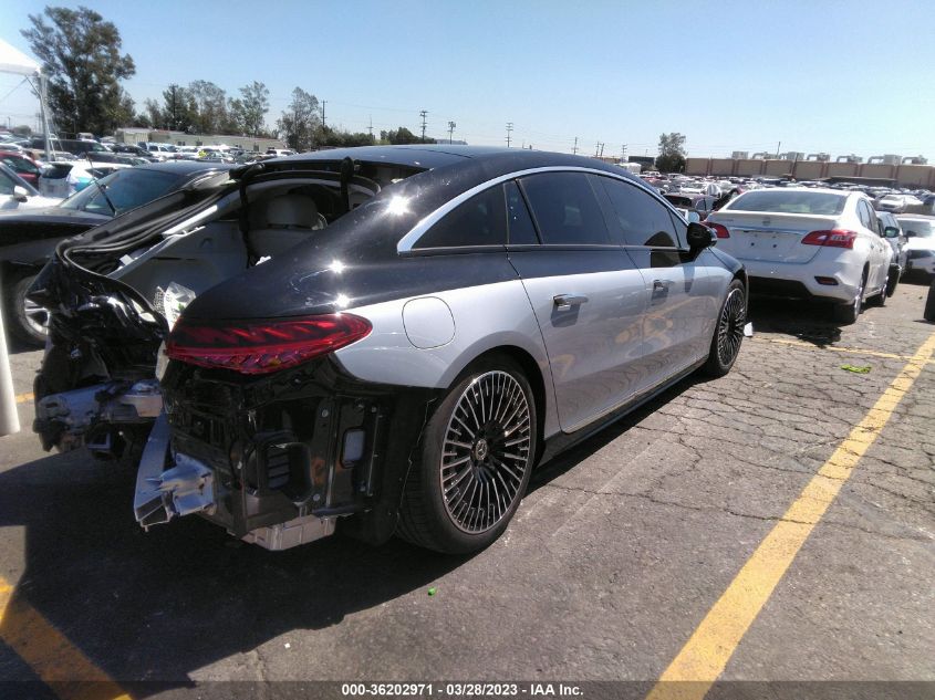 2022 MERCEDES-BENZ EQS EQS 580 W1KCG4EB9NA009894