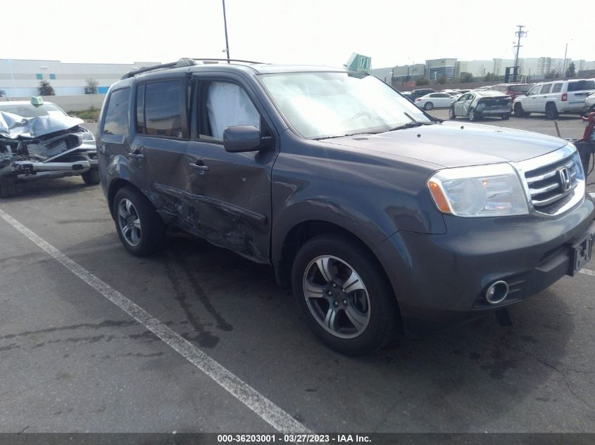 2015 HONDA PILOT SE - 5FNYF3H39FB032165