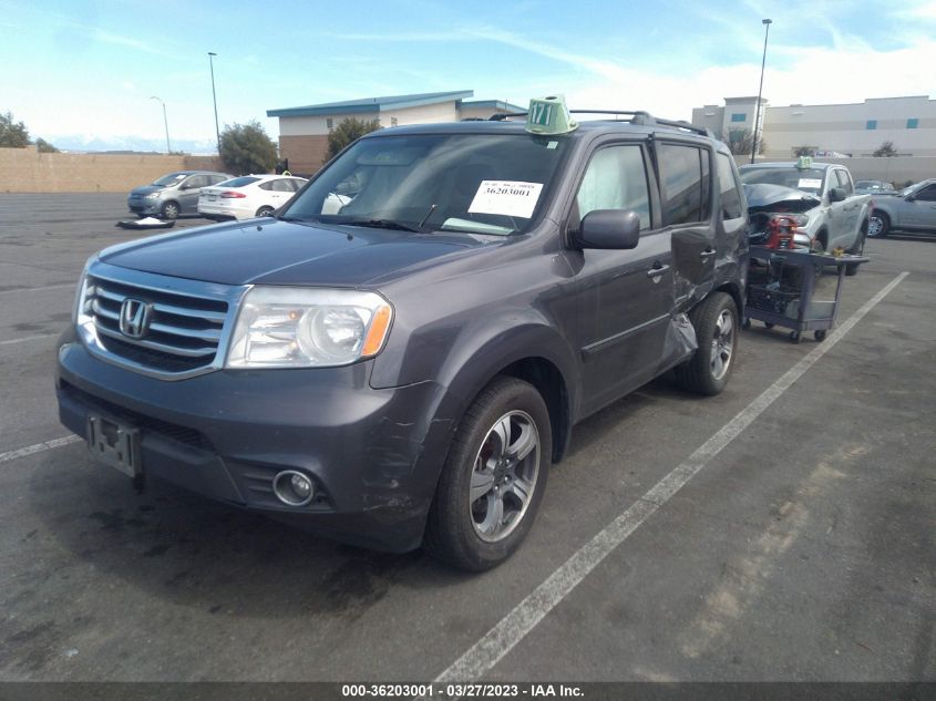 2015 HONDA PILOT SE - 5FNYF3H39FB032165