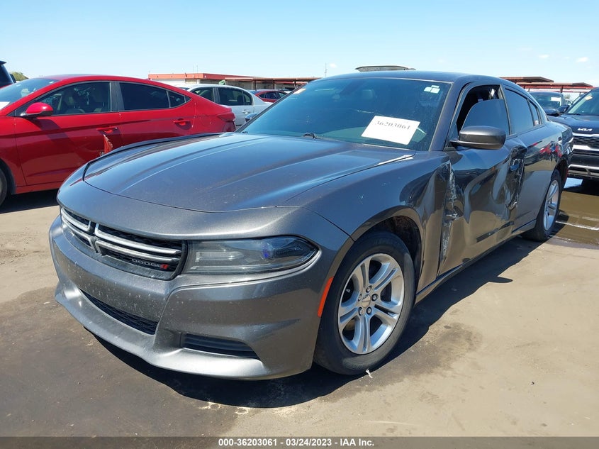 VIN 2C3CDXBG9HH504871 2017 DODGE CHARGER SE