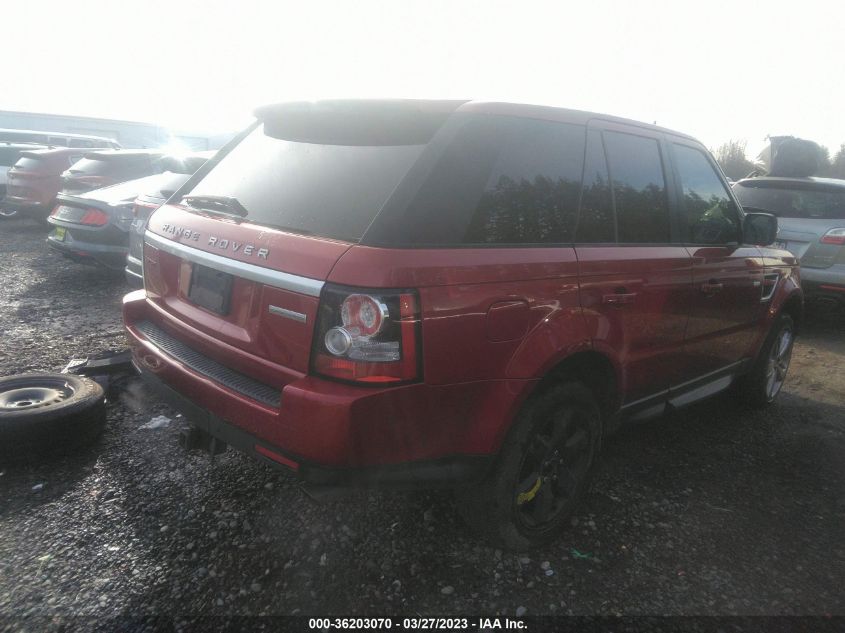 2013 LAND ROVER RANGE ROVER SPORT SC - SALSH2E43DA791075