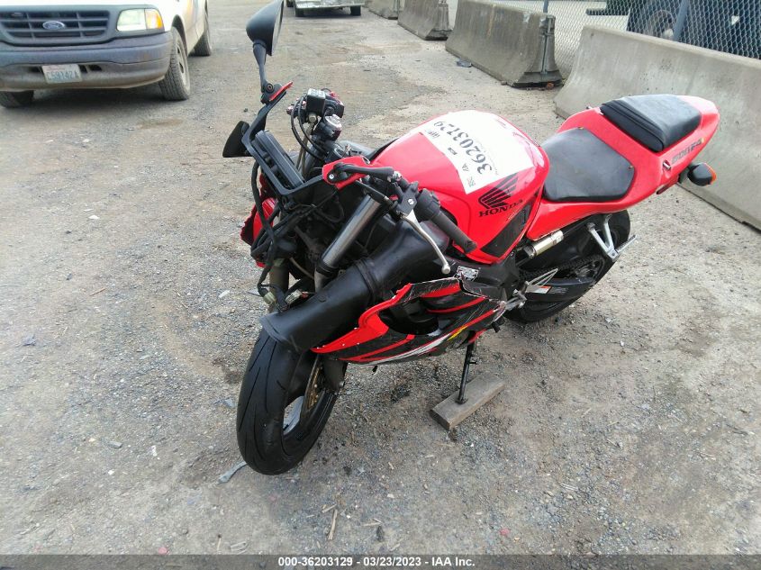 2002 HONDA CBR600 F4 - JH2PC35122M301641