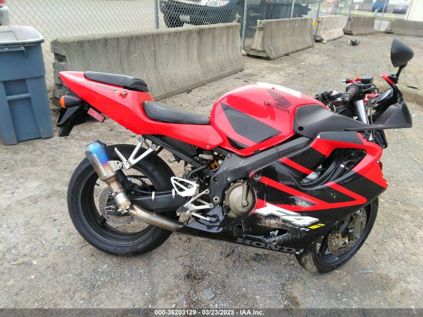 2002 HONDA CBR600 F4 - JH2PC35122M301641