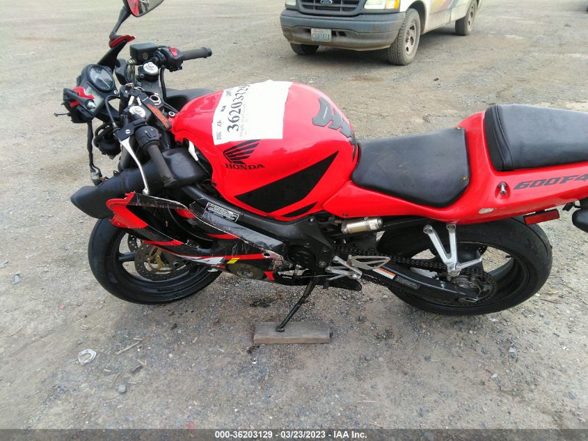 2002 HONDA CBR600 F4 - JH2PC35122M301641