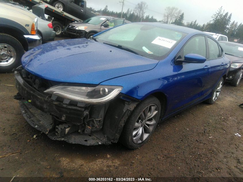 2015 CHRYSLER 200 S - 1C3CCCBG7FN731184