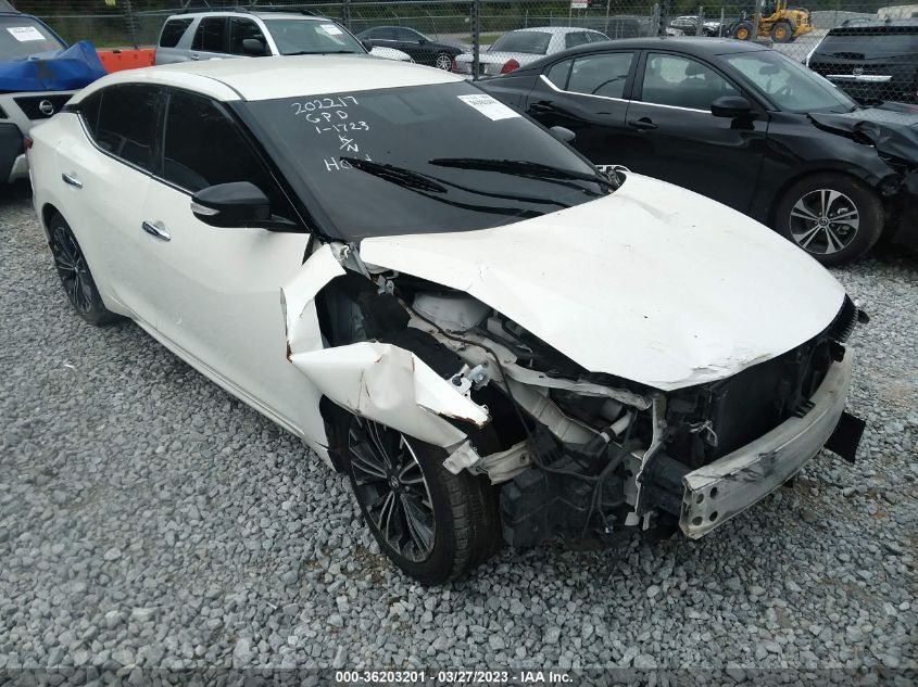 2017 NISSAN MAXIMA SV - 1N4AA6AP4HC401115