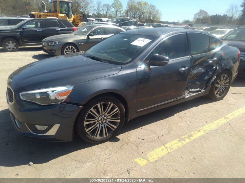 2014 KIA CADENZA PREMIUM KNALN4D77E5137943