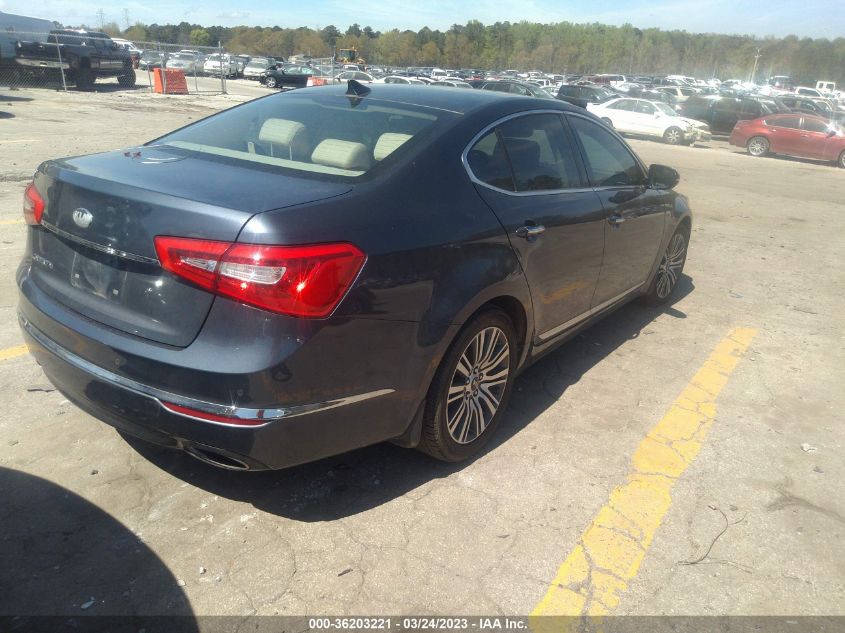 2014 KIA CADENZA PREMIUM KNALN4D77E5137943