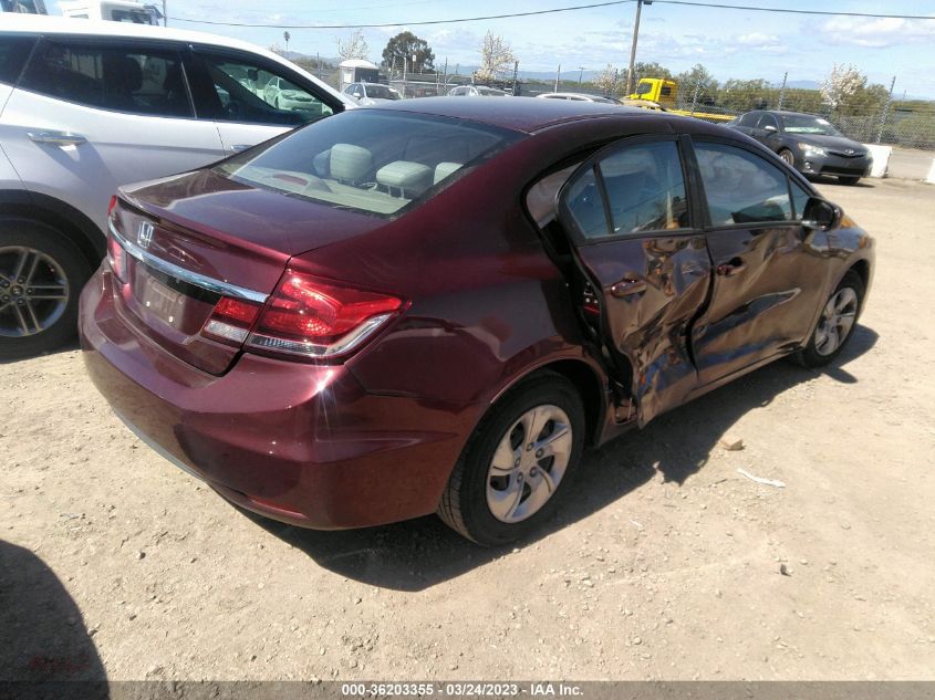 2014 HONDA CIVIC SEDAN LX - 19XFB2F59EE235272