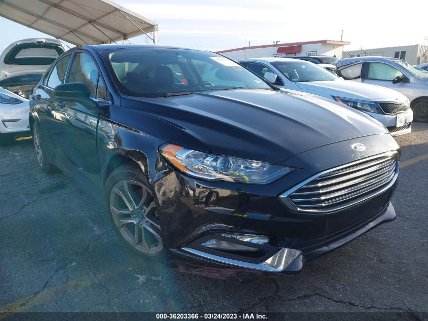 2017 FORD FUSION SE - 3FA6P0H7XHR391618