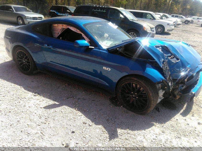 VIN 1FA6P8CFXH5289249 2017 FORD MUSTANG GT