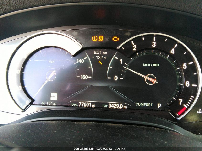 2019 BMW 5 SERIES 530I XDRIVE - WBAJA7C55KG912261