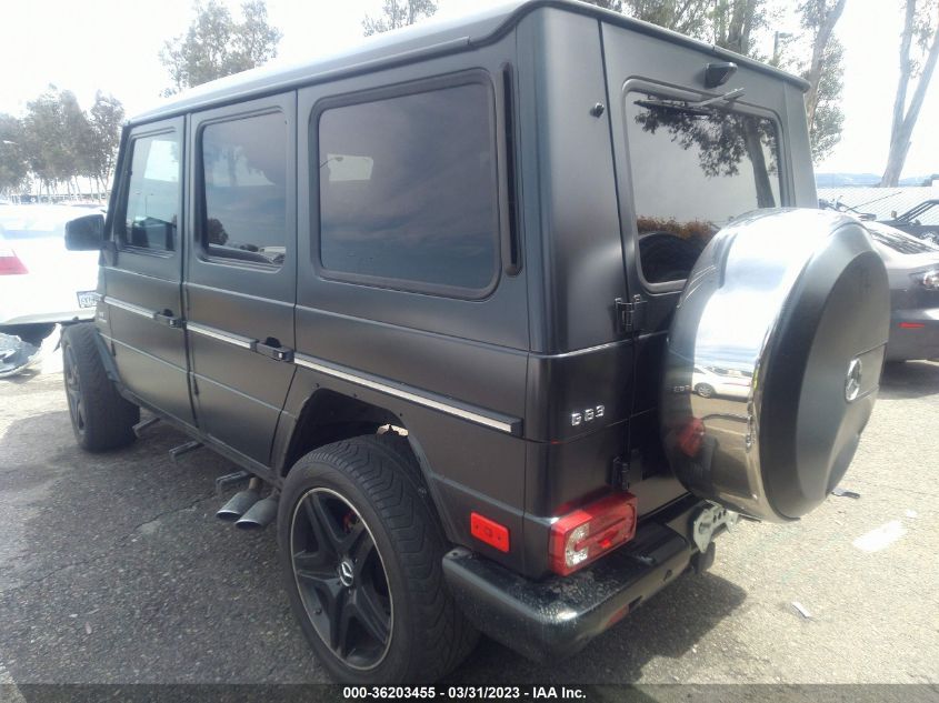 2013 MERCEDES-BENZ G-CLASS G 63 AMG - WDCYC7DF2DX208549