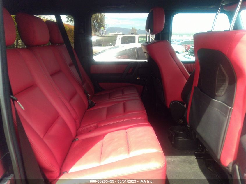 2013 MERCEDES-BENZ G-CLASS G 63 AMG - WDCYC7DF2DX208549