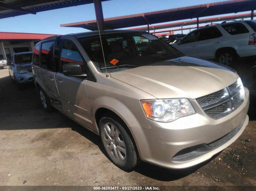 2016 DODGE GRAND CARAVAN SE - 2C4RDGBG8GR184649