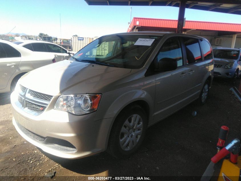 2016 DODGE GRAND CARAVAN SE - 2C4RDGBG8GR184649