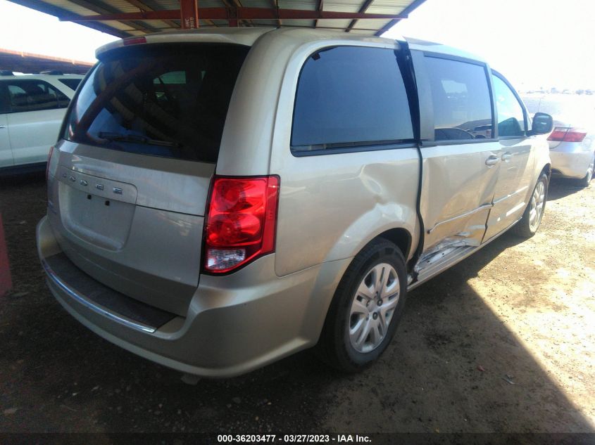 2016 DODGE GRAND CARAVAN SE - 2C4RDGBG8GR184649