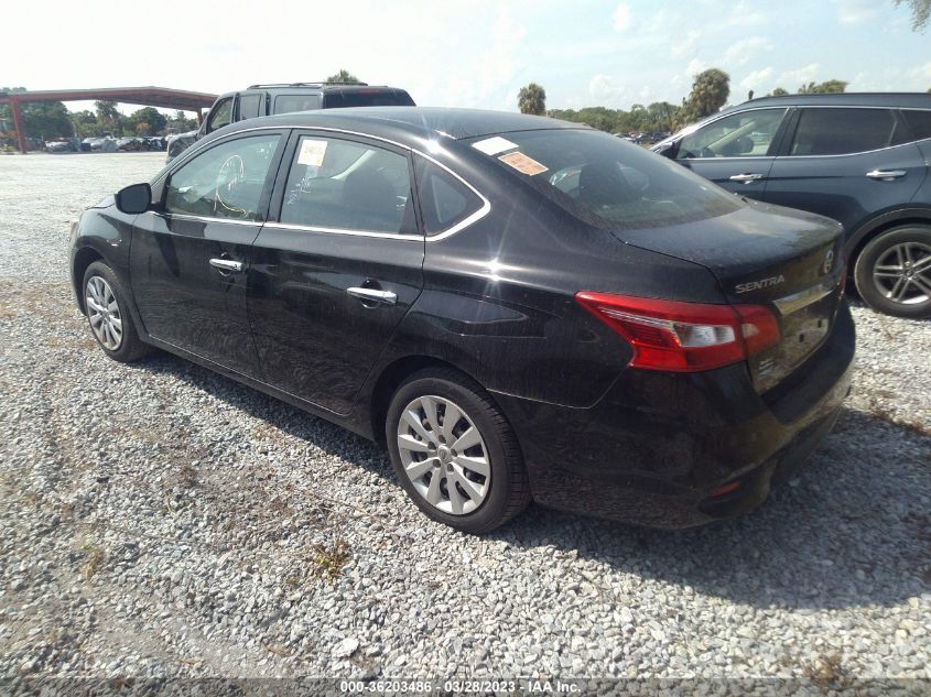 2019 NISSAN SENTRA S - 3N1AB7AP0KY351487