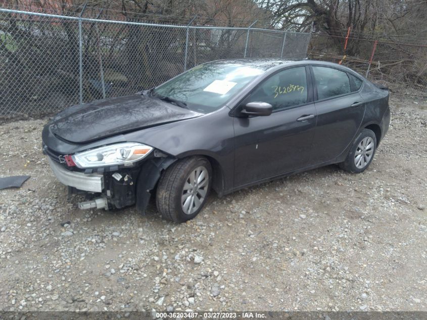 2014 DODGE DART SXT - 1C3CDFBB6ED831672