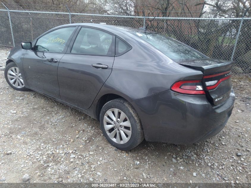2014 DODGE DART SXT - 1C3CDFBB6ED831672