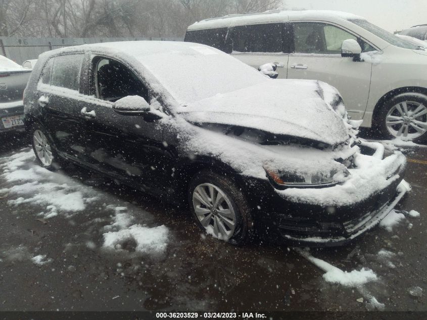 2015 VOLKSWAGEN GOLF TDI S - 3VW2A7AU8FM050325