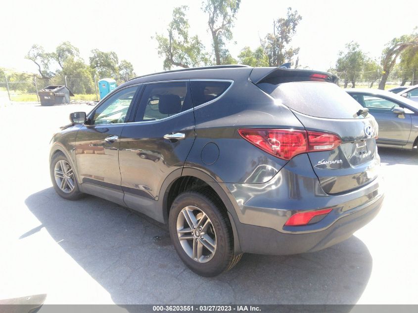 2017 HYUNDAI SANTA FE SPORT 2.4L - 5XYZUDLBXHG470297