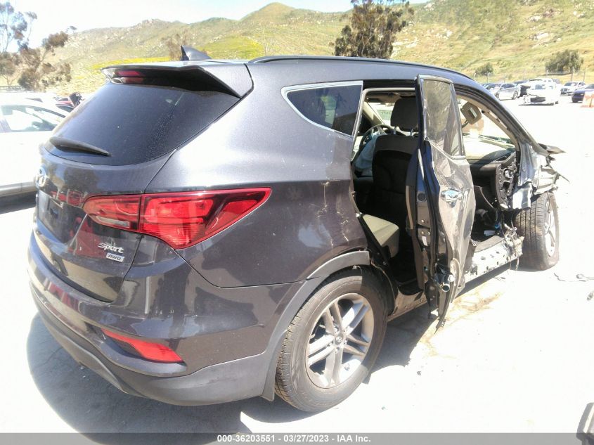 2017 HYUNDAI SANTA FE SPORT 2.4L - 5XYZUDLBXHG470297