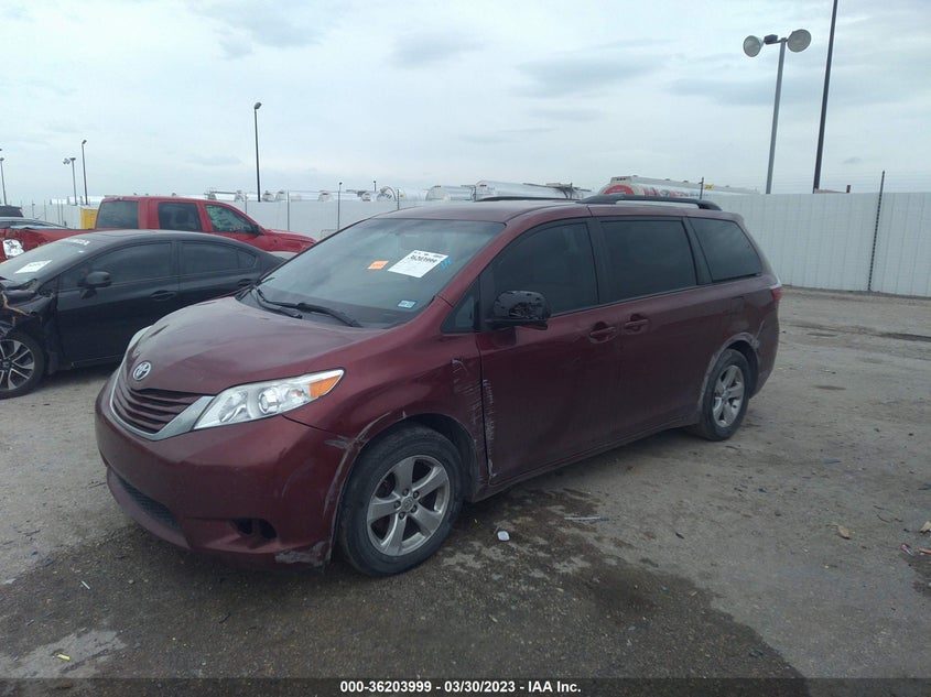 VIN 5TDKZ3DC9HS790959 2017 TOYOTA SIENNA LE
