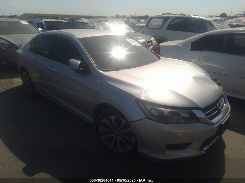 2014 HONDA ACCORD SEDAN SPORT - 1HGCR2F54EA037749