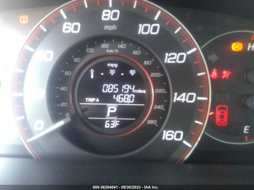2014 HONDA ACCORD SEDAN SPORT - 1HGCR2F54EA037749