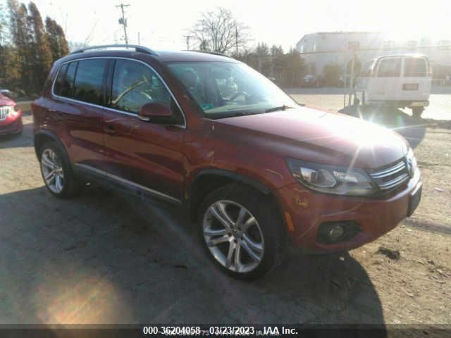 2013 VOLKSWAGEN TIGUAN SEL - WVGBV3AX1DW099112